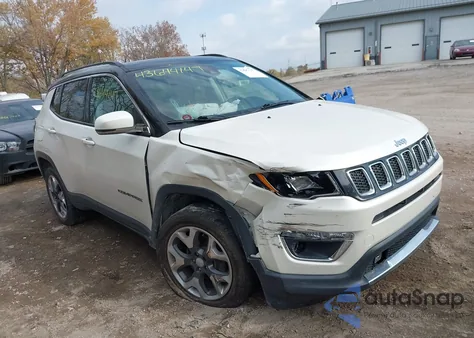2019 Jeep Compass Limited 4X4 from USA, damaged, VIN 3C4NJDCB9KT696984